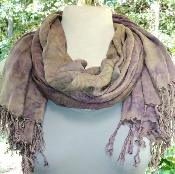 💜 Scarf or Swim Wrap #hundredsofscarves - Picture 3 of 4